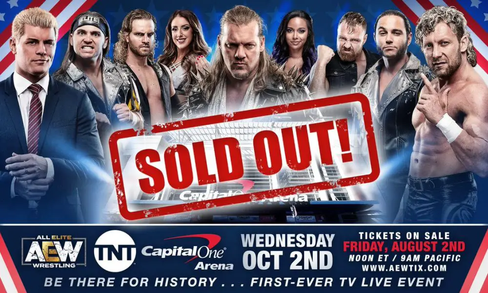 Number Of Tickets Sold For AEW On TNT, More Tickets, React