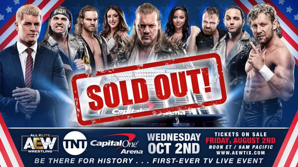 Number Of Tickets Sold For AEW On TNT, More Tickets, React