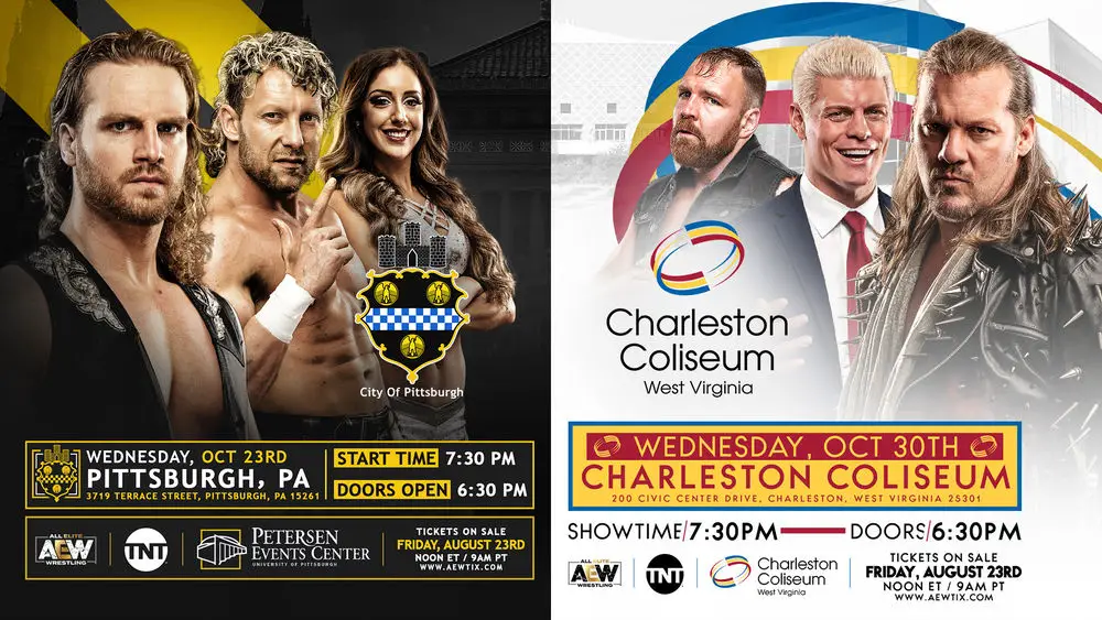 AEW Show Ticket Announcement