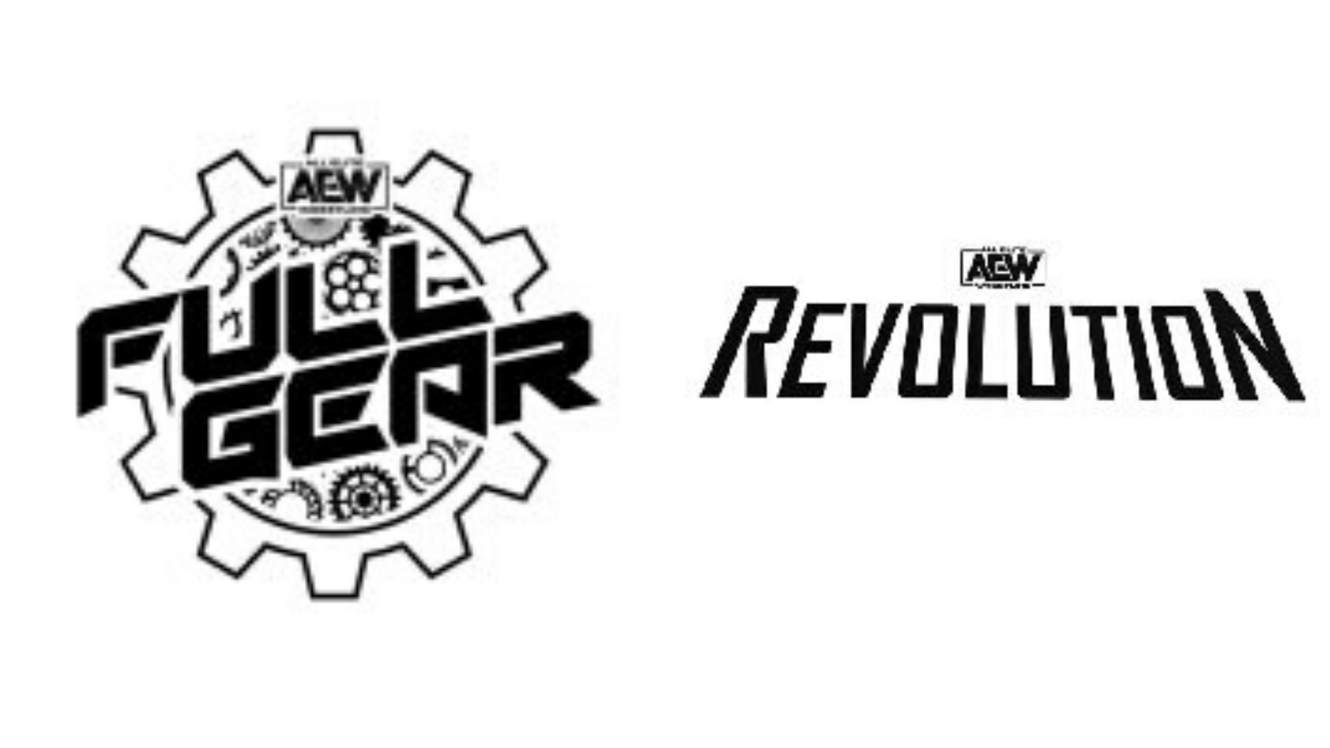 Aew Trademarks Aew Revolution Plus Full Gear Logo