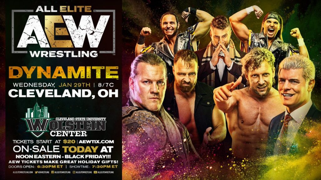 AEW Reportedly Having Weak Ticket Sales For January Ohio Show
