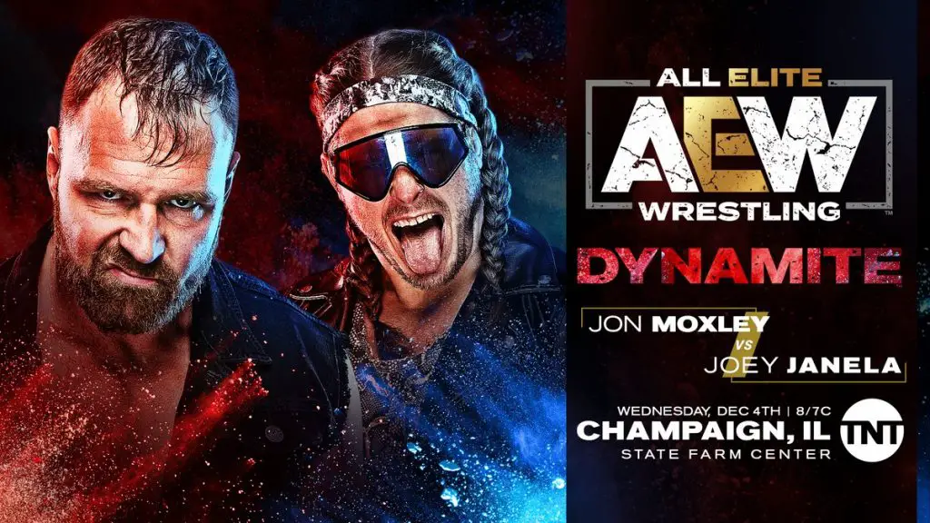 Jon Moxley vs. Joey Janela Announced For Wed's Dynamite