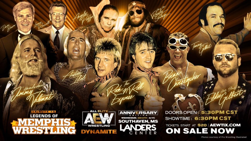Memphis Wrestling Legends To Be Honored On Wed's Dynamite