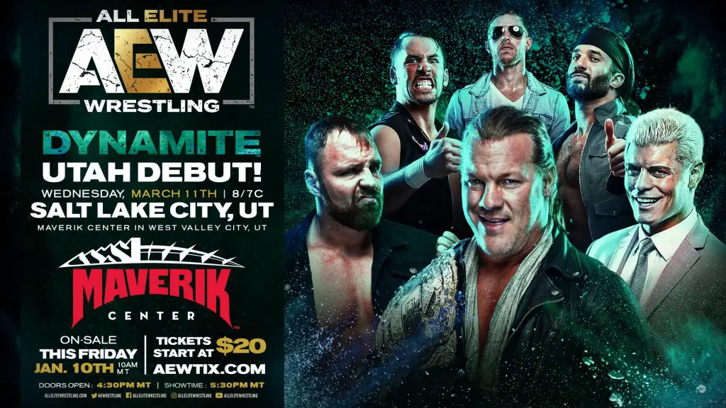 AEW Dynamite Heading To Denver Colorado And Salt Lake City