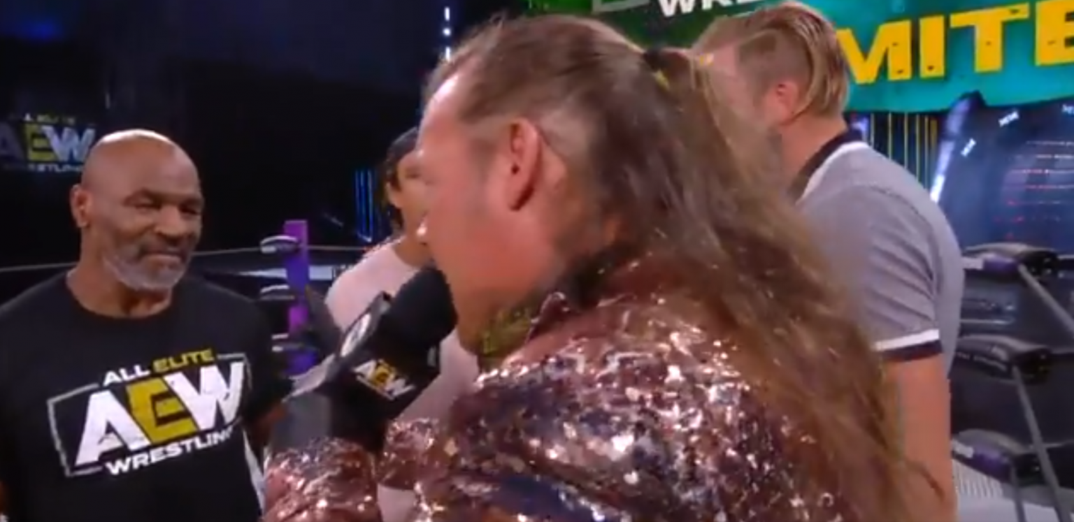 Brawl Between Mike Tyson And Chris Jericho Closes Out AEW Dynamite