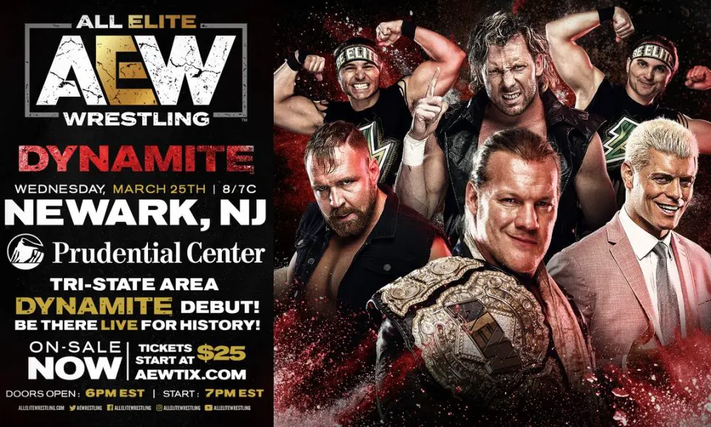 AEW Dynamite In Newark, NJ Pushed Back To February 2021