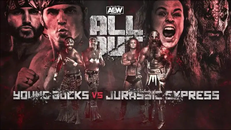 Young Bucks Vs Jurassic Express Added To Saturday S All Out