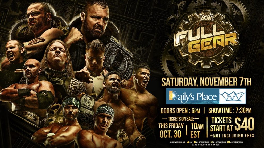 Ticket Details Announced For AEW Full Gear PPV