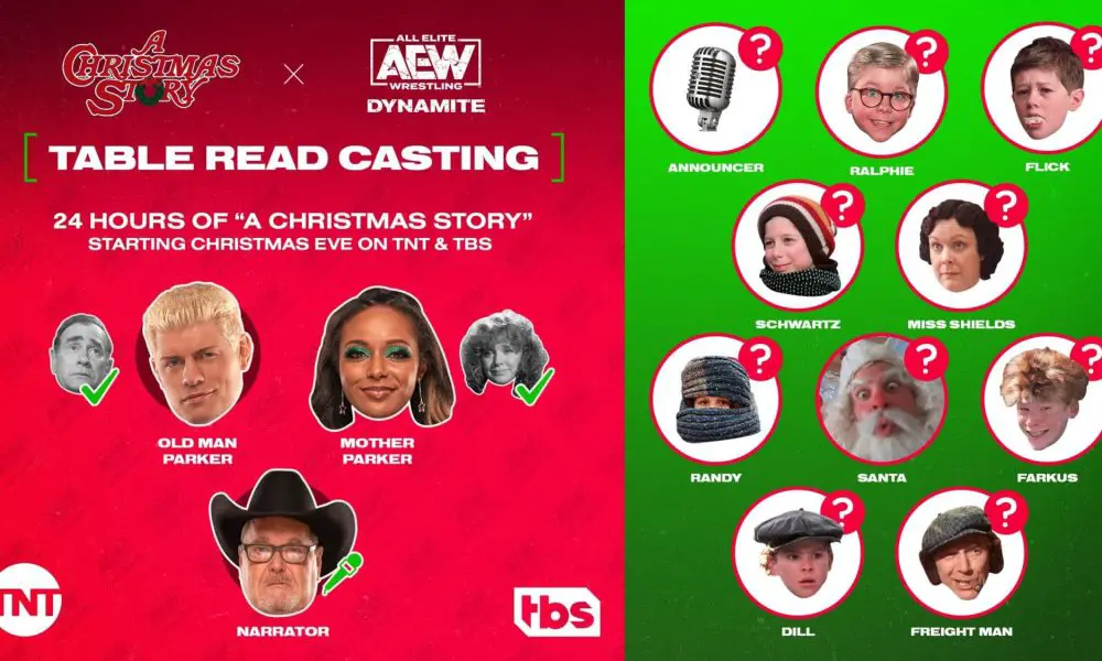 AEW Stars To Reenact "A Christmas Story" Scenes For TNT/TBS