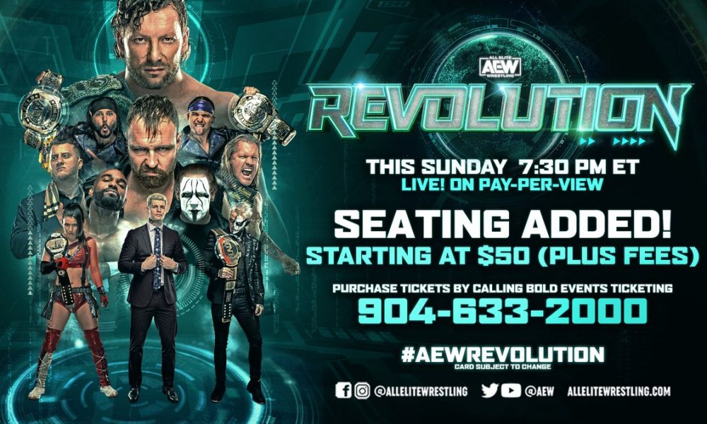 AEW Releases More Tickets For The Revolution PPV